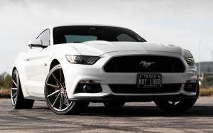 Ford Mustang GT by EVS Motors on Vossen Wheels (VFS-10) 2019 года
